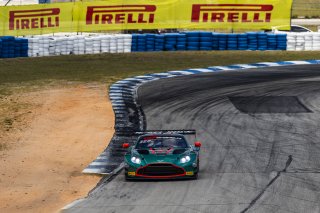 #71 Aston Martin Vantage AMR GT3 EVO of Robin Liddell and Frank Depew, Rebel Rock Racing, GT World Challenge America, Pro-Am, SRO America, Sebring International Raceway, Sebring, FL, May 7 - 10, 2026
 | Fabian Lagunas | www.lagunasphotography.com | 2026