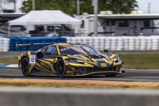 #18 Ferrari 296 GT3 of Sebastian Mascaro and Riccardo Agostini, Triarsi Competizione, GT World Challenge America, Pro-Am, SRO America, Sebring International Raceway, Sebring, FL, May 7 - 10, 2026
 | Fabian Lagunas | www.lagunasphotography.com | 2026
