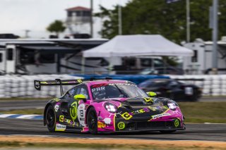 #13 Porsche 911 GT3-R (992) EVO of Todd Parriott and Riley Dickinson, Kellymoss, GT World Challenge America, Pro-Am, SRO America, Sebring International Raceway, Sebring, FL, May 7 - 10, 2026
 | Fabian Lagunas | www.lagunasphotography.com | 2026
