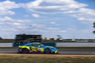 #242 Porsche 911 GT3-R (992) EVO of Therese Lahlouh and Thomas Merrill, Wright Motorsports, GT World Challenge America, Pro-Am, SRO America, Sebring International Raceway, Sebring, FL, May 7 - 10, 2026
 | Fabian Lagunas | www.lagunasphotography.com | 2026