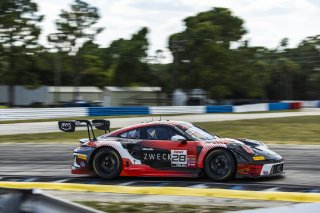 #28 Porsche 911 GT3-R (992) EVO of JP Martinez and Jan Heylen, RS1, GT World Challenge America, Pro-Am, SRO America, Sebring International Raceway, Sebring, FL, May 7 - 10, 2026
 | Fabian Lagunas | www.lagunasphotography.com | 2026