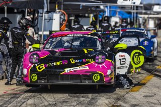 #13 Porsche 911 GT3-R (992) EVO of Todd Parriott and Riley Dickinson, Kellymoss, GT World Challenge America, Pro-Am, SRO America, Sebring International Raceway, Sebring, FL, May 7 - 10, 2026
 | Fabian Lagunas | www.lagunasphotography.com | 2026