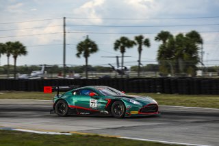 #71 Aston Martin Vantage AMR GT3 EVO of Robin Liddell and Frank Depew, Rebel Rock Racing, GT World Challenge America, Pro-Am, SRO America, Sebring International Raceway, Sebring, FL, May 7 - 10, 2026
 | Fabian Lagunas | www.lagunasphotography.com | 2026
