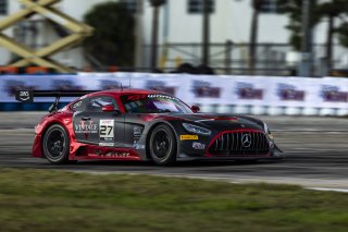 #27 Mercedes-AMG GT3 EVO of Jason Daskalos and Lorcan Hanafin, JMF Motorsports, GT World Challenge America, Pro-Am, SRO America, Sebring International Raceway, Sebring, FL, May 7 - 10, 2026
 | Fabian Lagunas | www.lagunasphotography.com | 2026