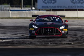 #27 Mercedes-AMG GT3 EVO of Jason Daskalos and Lorcan Hanafin, JMF Motorsports, GT World Challenge America, Pro-Am, SRO America, Sebring International Raceway, Sebring, FL, May 7 - 10, 2026
 | Fabian Lagunas | www.lagunasphotography.com | 2026
