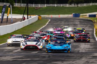 #34 Mercedes-AMG GT3 EVO of Michai Stephens and Mikael Grenier, JMF Motorsports, #12 Ferrari 296 GT3 EVO of Matias Perez Companc and Frederik Schandorff, AF Corse USA, GT World Challenge America, Pro, SRO America, Road Atlanta, Braselton, GA, Jun 12-14, 2 | Fabian Lagunas | www.lagunasphotography.com | 2026