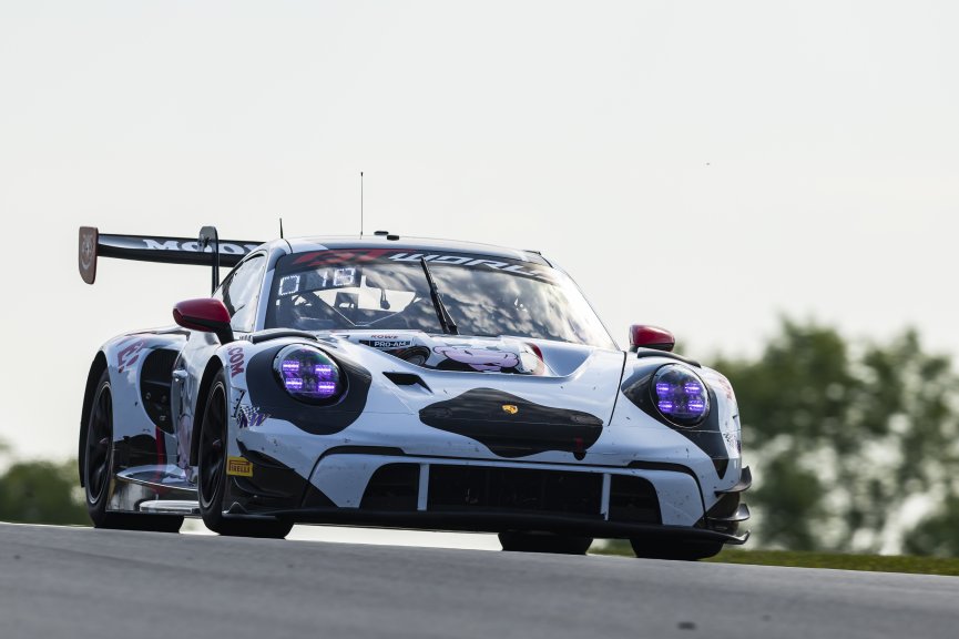 #88 Porsche 911 GT3-R (992) EVO of John Gilliland and Loek Hartog, Kellymoss, GT World Challenge America, Pro-Am, SRO America, Road America, Elkhart Lake, WI, Aug 27 - 30, 2026
