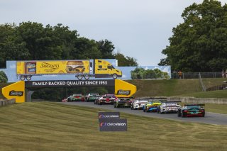 Race Start, #71 Aston Martin Vantage AMR GT3 EVO of Frank Depew and Robin Liddell, Rebel Rock Racing, GT World Challenge America, Pro-Am, SRO America, Road America, Elkhart Lake, WI, Aug 27 - 30, 2026
 | Fabian Lagunas | www.lagunasphotography.com | 2026
