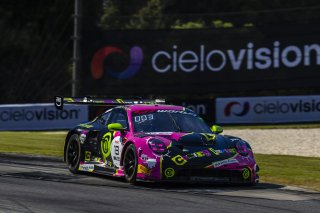 #13 Porsche 911 GT3-R (992) EVO of Todd Parriott and Riley Dickinson, Kellymoss, GT World Challenge America, Pro-Am, SRO America, Barber Motorsport Park, Leeds, AL, Sept 24 - 27, 2026
 | Fabian Lagunas | www.lagunasphotography.com | 2026