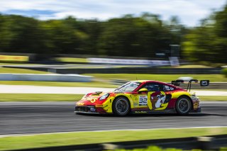 #32 Porsche 911 GT3-R (992) EVO of Kyle Washington and Tom Sargent, GMG Racing, GT World Challenge America, Pro-Am, SRO America, Barber Motorsport Park, Leeds, AL, Sept 24 - 27, 2026
 | Fabian Lagunas | www.lagunasphotography.com | 2026
