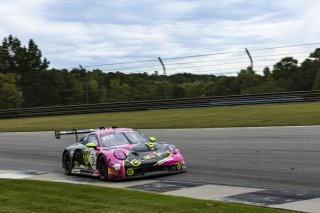 #13 Porsche 911 GT3-R (992) EVO of Todd Parriott and Riley Dickinson, Kellymoss, GT World Challenge America, Pro-Am, SRO America, Barber Motorsport Park, Leeds, AL, Sept 24 - 27, 2026
 | Fabian Lagunas | www.lagunasphotography.com | 2026
