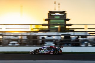 #64 Lamborghini Huracan GT3 EVO2 of Nicolai Elghanayan, Mads Siljehaug, and Loris Spinelli, Chicago Performance and Tuning Co., Indianapolis 8 Hour / GT World Challenge America, Pro-Am, SRO America, Indianapolis 8 Hour, Indianapolis Motor Speedway, Speedw | Fabian Lagunas