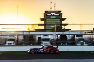 #34 Mercedes-AMG GT3 EVO of Michai Stephens, Mikael Grenier, and Maxime Martin, Mercedes-AMG Team JMF Motorsports, Indianapolis 8 Hour / GT World Challenge America, IGTC Pro, SRO America, Indianapolis 8 Hour, Indianapolis Motor Speedway, Speedway, IN, Oct | Fabian Lagunas