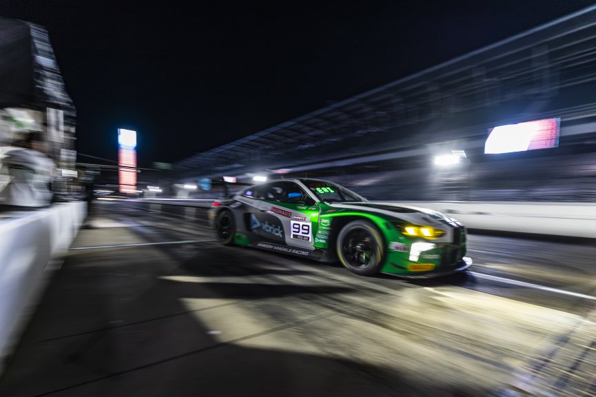 #99 BMW M4 GT3 EVO of Derek DeBoer, Hampus Eriksson, and Marcus Ericsson, Random Vandals Racing, Indianapolis 8 Hour / GT World Challenge America, IGTC Pro-Am, SRO America, Indianapolis 8 Hour, Indianapolis Motor Speedway, Speedway, IN, Oct 7 - 11, 2026
