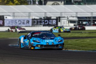 #12 Ferrari 296 GT3 EVO of Matias Perez Companc, Frederik Schandorff, and Nicklas Nielsen, AF Corse USA, Indianapolis 8 Hour / GT World Challenge America, IGTC Pro, SRO America, Indianapolis 8 Hour, Indianapolis Motor Speedway, Speedway, IN, Oct 7 - 11, 2 | Fabian Lagunas | www.lagunasphotography.com | 2026