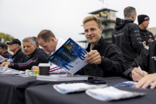 Autograph Session, #12 Ferrari 296 GT3 EVO of Matias Perez Companc, Frederik Schandorff, and Nicklas Nielsen, AF Corse USA, Indianapolis 8 Hour / GT World Challenge America, IGTC Pro, SRO America, Indianapolis 8 Hour, Indianapolis Motor Speedway, Speedway | Fabian Lagunas | www.lagunasphotography.com | 2026