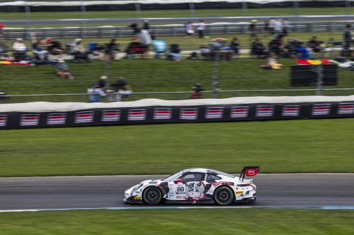 #88 Porsche 911 GT3-R (992) EVO of John Gilliland, Aaron Jeansonne, and Loek Hartog, Kellymoss, Indianapolis 8 Hour / GT World Challenge America, IGTC Pro-Am, SRO America, Indianapolis 8 Hour, Indianapolis Motor Speedway, Speedway, IN, Oct 7 - 11, 2026
 | Fabian Lagunas | www.lagunasphotography.com | 2026