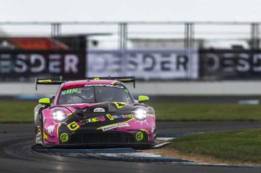 #13 Porsche 911 GT3-R (992) EVO of Todd Parriott, Riley Dickinson, and Kay Van Berlo, Kellymoss, Indianapolis 8 Hour / GT World Challenge America, IGTC Pro-Am, SRO America, Indianapolis 8 Hour, Indianapolis Motor Speedway, Speedway, IN, Oct 7 - 11, 2026
 | Fabian Lagunas | www.lagunasphotography.com | 2026