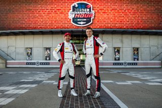 #34 Mercedes-AMG GT3 EVO of Michai Stephens, Mikael Grenier, and Maxime Martin, Mercedes-AMG Team JMF Motorsports, Indianapolis 8 Hour / GT World Challenge America, IGTC Pro, SRO America, Indianapolis 8 Hour, Indianapolis Motor Speedway, Speedway, IN, Oct | Fabian Lagunas