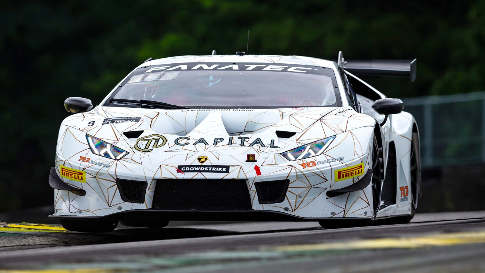 Mitchell, Lamborghini Lead an Abbreviated Practice Session at VIR