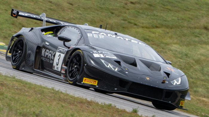 Pepper, Lamborghini on Top of Second Practice Session