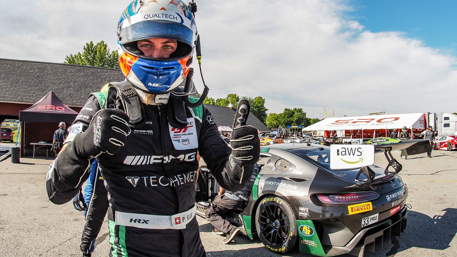 Caldarelli, Lamborghini and Grenier, Mercedes-AMG Capture VIR Weekend Pole Positions