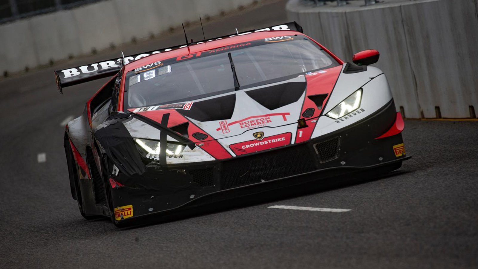 Jeff Burton, Rearden Racing Comes to Popular Road America With Lamborghini GT3 Sports Car After Two Nashville Wins