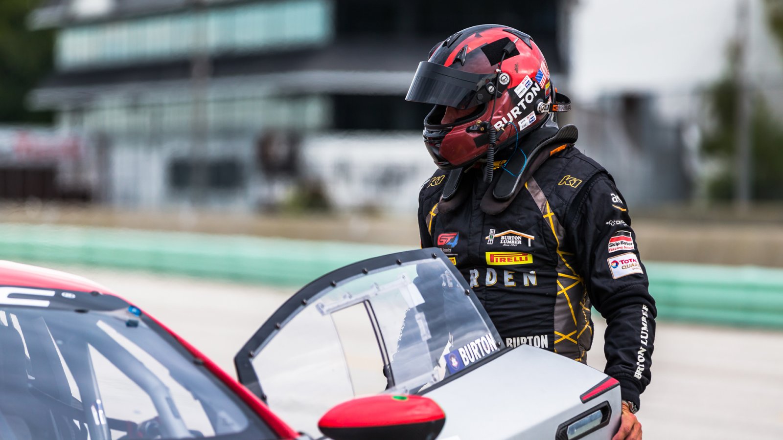 Jeff Burton Makes His Debut at Legendary Sebring Int’l Raceway This Weekend in SRO America Action with Lamborghini GT3 Sports Car 