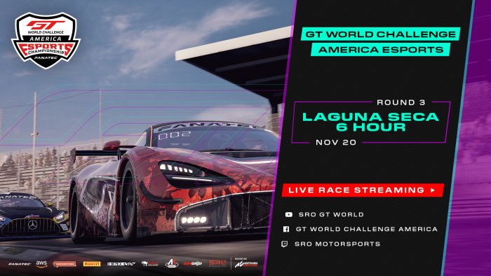 Endurance Esports Finale Set for Laguna Seca Showdown